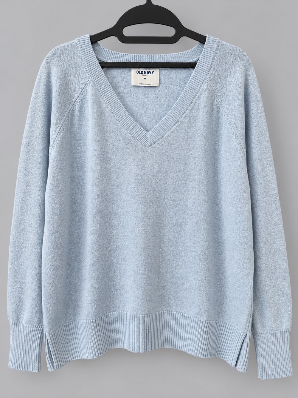 Old Navy Powder Blue V-Neck Sweater